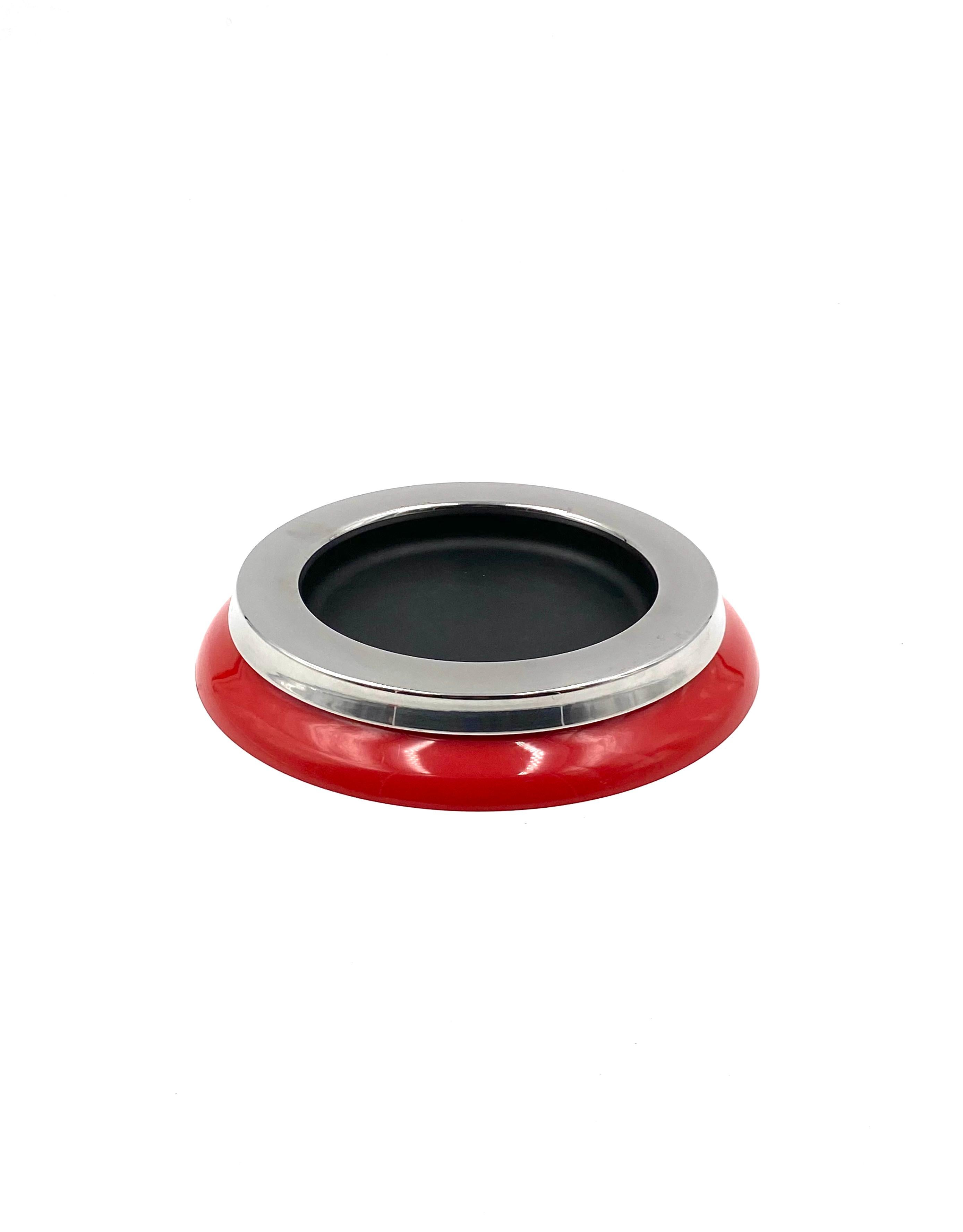 Sergio Asti, mod.4635 cenicero rojo, Kartell Italia 1967 en venta 2