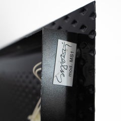 Excepcional Lámpara de pared postmoderna Sergio Asti MS1, años 80