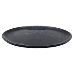 Sergio Asti per Up&Up Centrotavola in Marmo Nero Marquinia, Italia 1970s