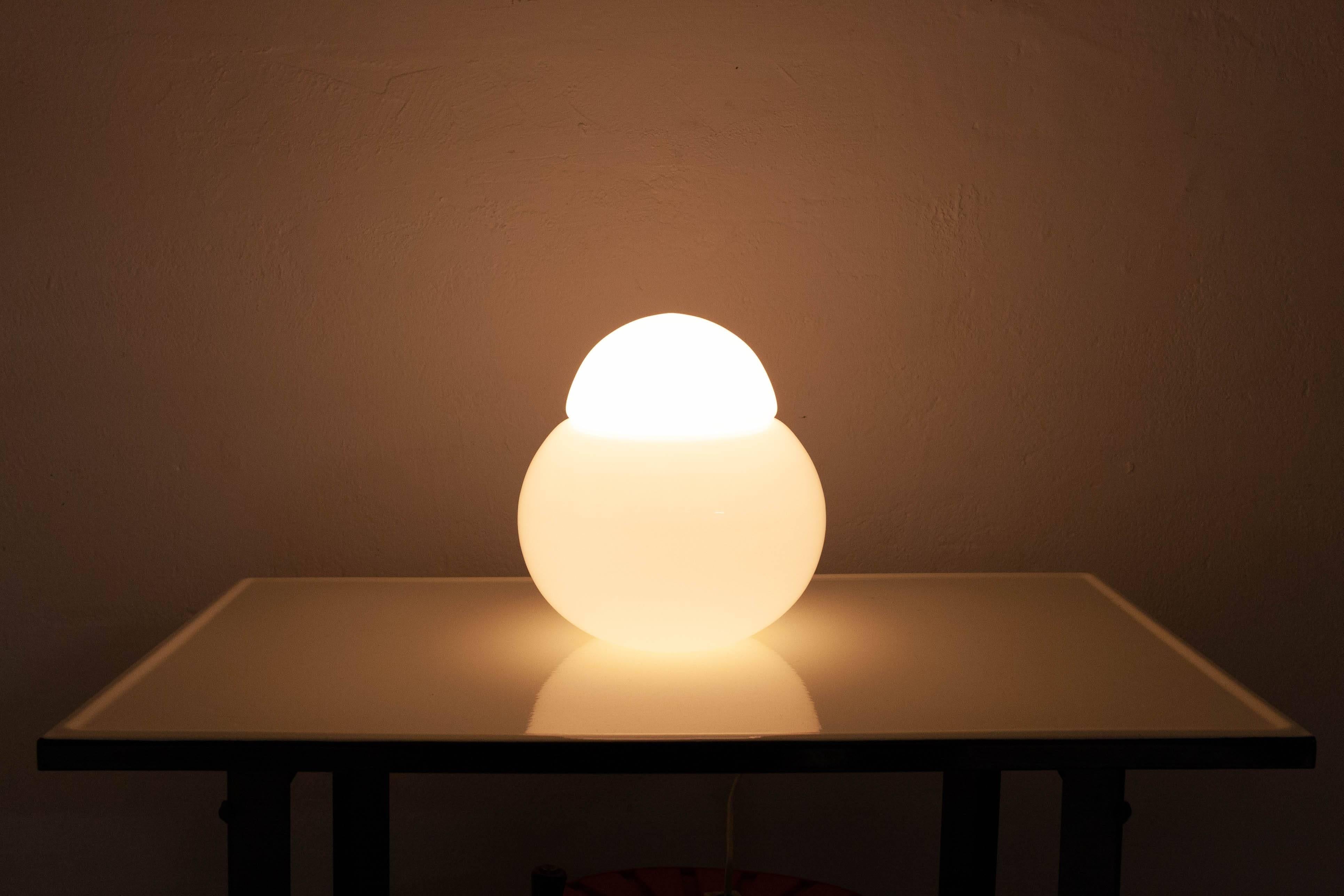 Mid-20th Century Sergio Asti Table Lamp 'Daruma' for Candle