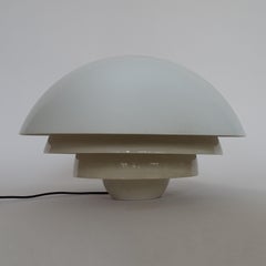 Sergio Asti 'Visiere' Table lamp for Martinelli Luce, Italy 1970s