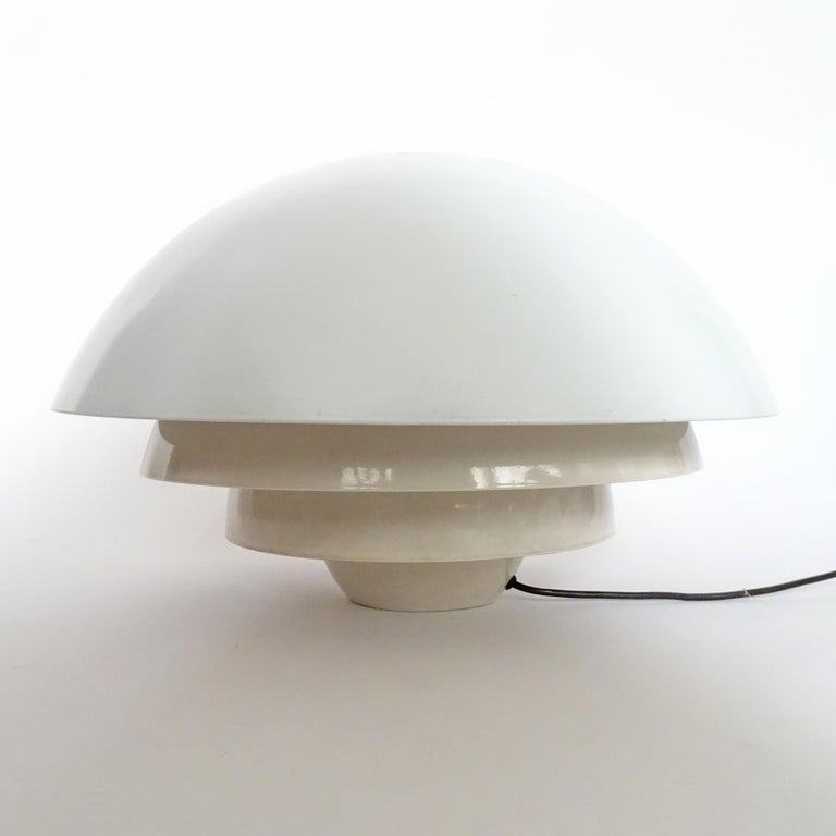 Late 20th Century Sergio Asti 'Visiere' Table lamp for Martinelli Luce, Italy 1970s For Sale