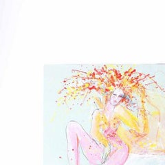 Cirque du Soleil n.34 - Original Mixed Media on Paper by Sergio Barletta - 1995