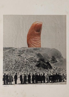 Collage – Collage von Sergio Barletta – 1975