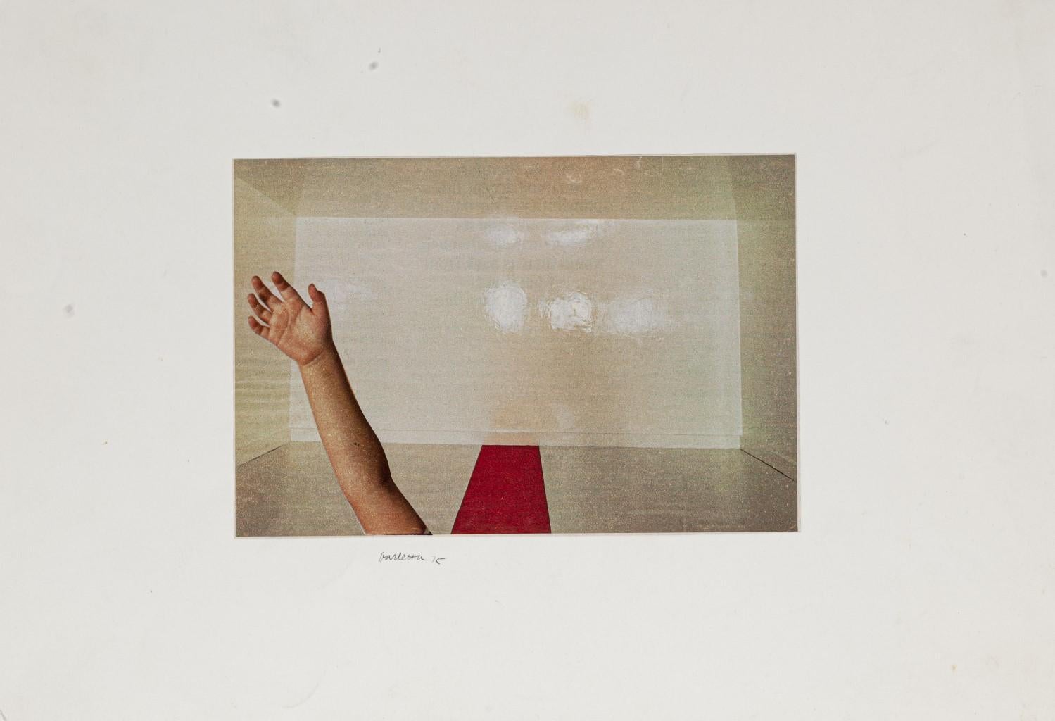 Collage è un'opera originale di Sergio Barletta.

Un meraviglioso collage incollato su carta color avorio con il grande tocco dell'artista Pop italiano.

Firmato e datato a penna in basso a sinistra.

Condizioni molto buone.

Dimensioni del foglio: