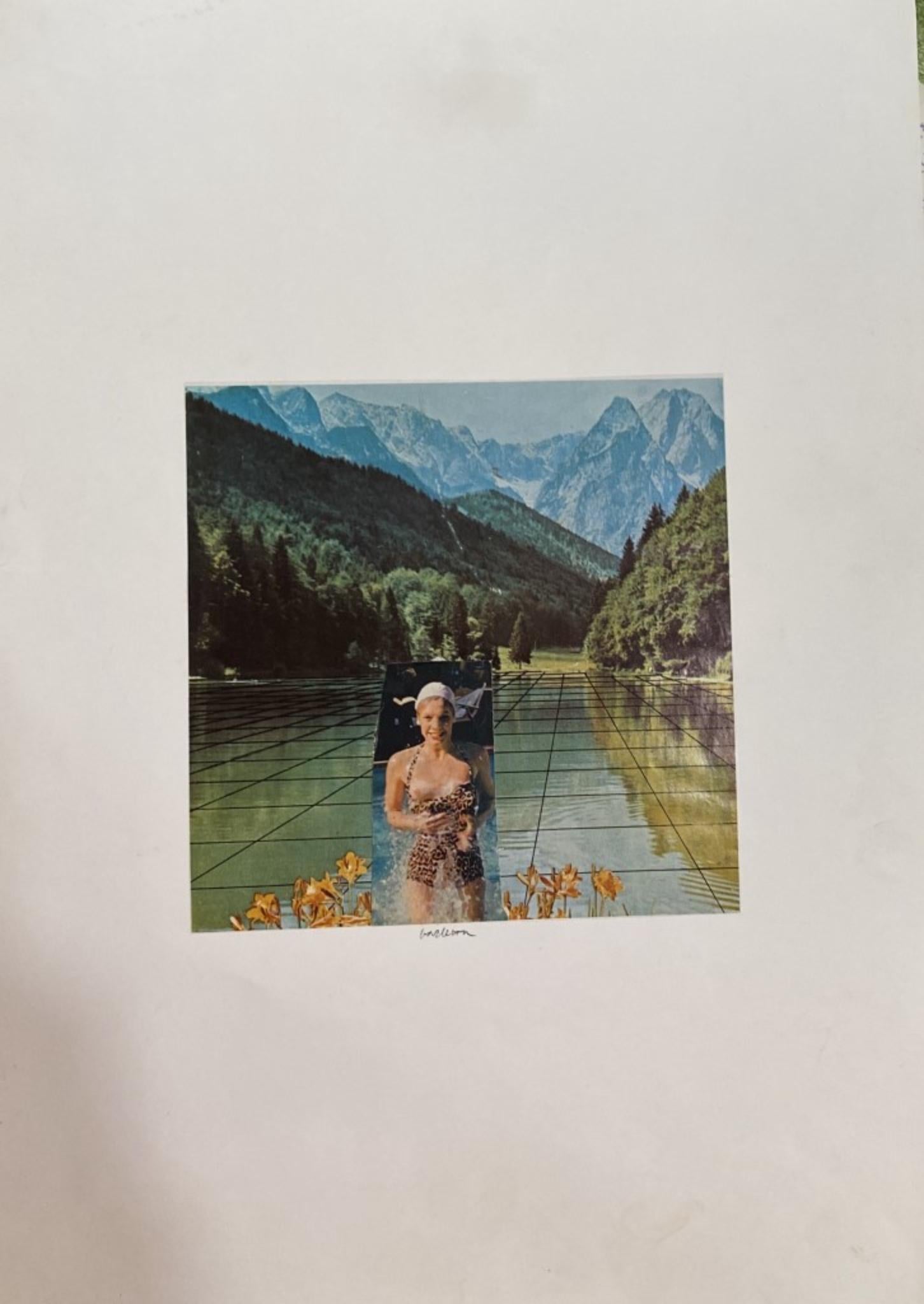 Collage  1985's  es una obra original de Sergio Barletta.

Un maravilloso collage sobre papel con el gran toque del artista Pop italiano.

Firmado  a bolígrafo en la parte inferior central.

Muy buenas condiciones.

Dimensiones de la imagen: 14 x 14