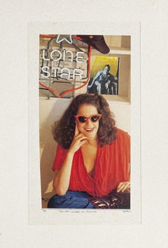 Lone Star - Collage original de Sergio Barletta - 1987