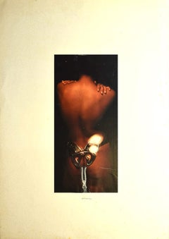 Nude - Collage by Sergio Barletta - 1975