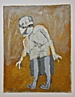 Child & Child - Pittura di Sergio Barletta - 1965