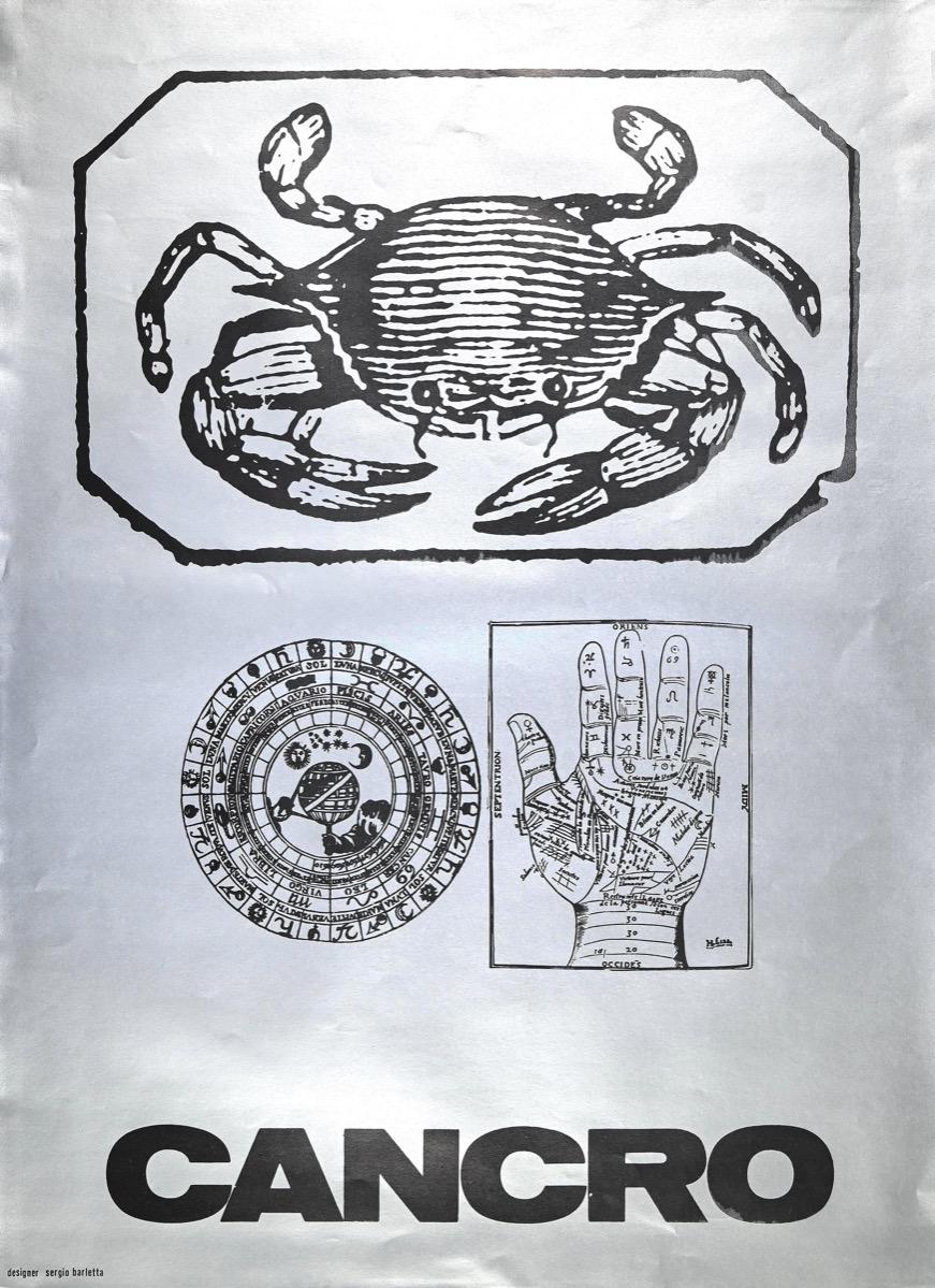 8 Segni Zodiacali - Original Screen Prints by Sergio Barletta - 1973