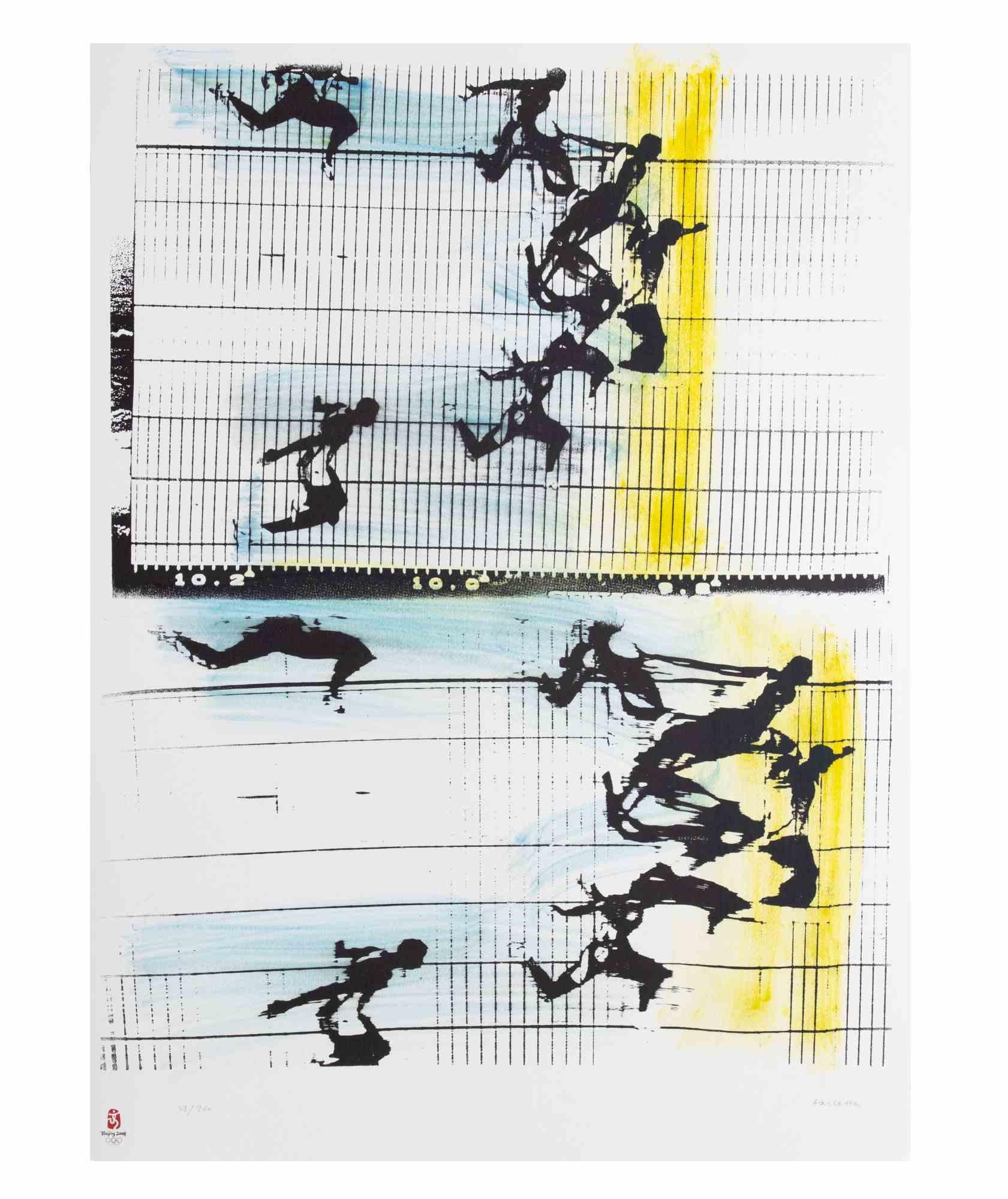 Fotofinish es una litografía realizada por Sergio Barletta en 2008.

Pertenece a la Suite "Juegos Olímpicos Pekín 2008"

Excelente estado.

Firmado a mano.

Edición de 260 ejemplares.