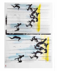 Fotofinish - Lithographie de Sergio barletta - 2008