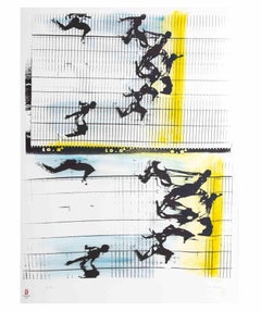 Fotofinish - Lithographie de Sergio barletta - 2008