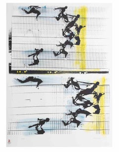 Fotofinish - Lithograph by Sergio barletta - 2008
