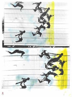 Fotofinish - Lithographie de Sergio Barletta - 2008