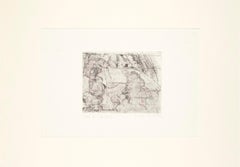 Homage to Paul Klee - Etching by Sergio Barletta - 1960