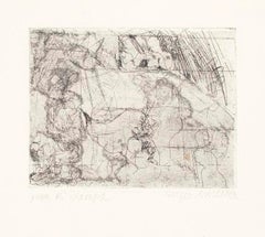 Homage to Paul Klee - Original Etching by Sergio Barletta - 1960