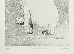 Homo Ludens - Radierung von Sergio Barletta - 1960er Jahre