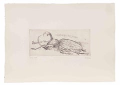 Mexican Beetle  - Etching by Sergio Barletta - 1970s