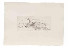 Mexican Beetle  - Etching by Sergio Barletta - 1970s