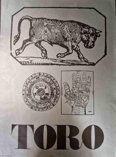 Taurus – Raumteilerdruck von Sergio Barletta – 1970