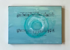 Andante, From The Absent Music Series. Abstract painting on Canvas.
