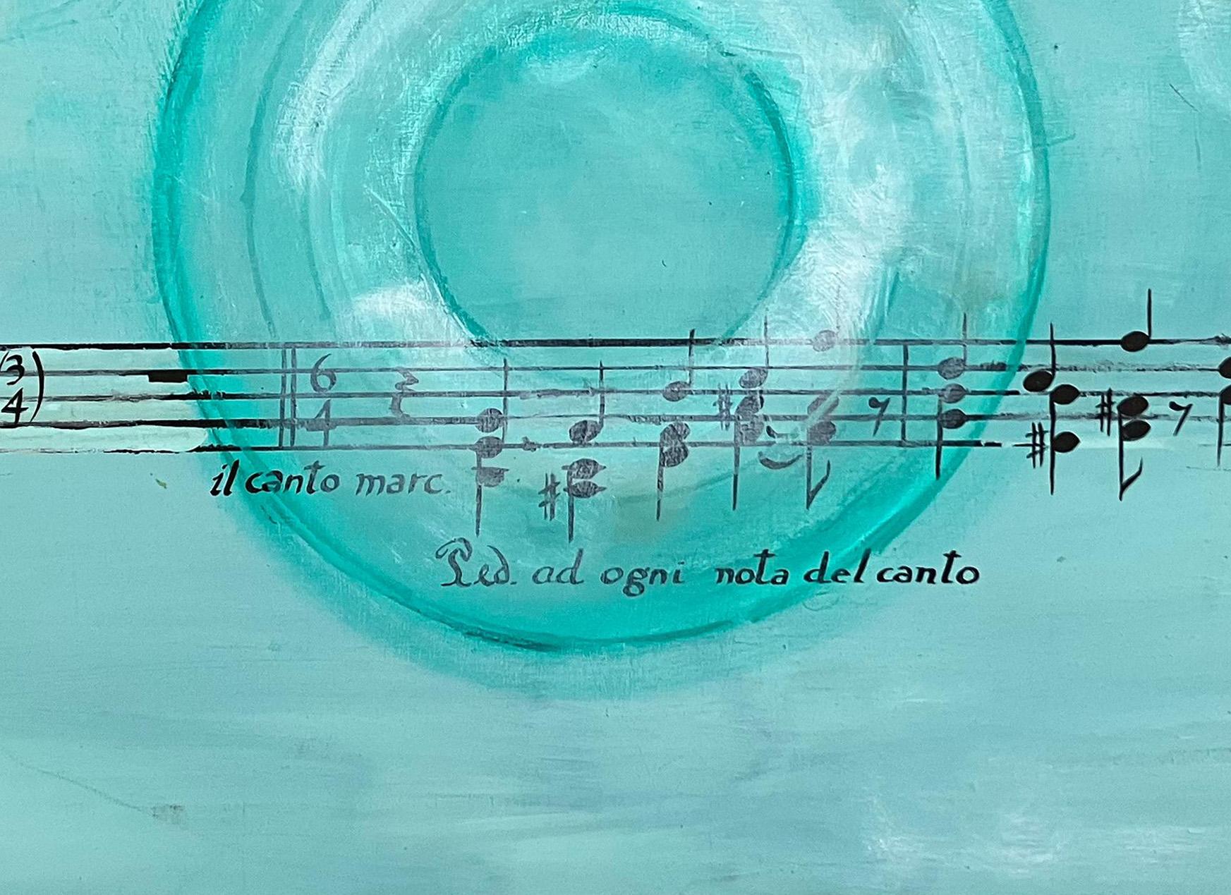 Andante, by Sergio Bazan
Mix Media on canvas
Size: 29.5 H x 41 W x 4 D inches
Mounted on a stretcher
Signed by artist

_______
The paintings of Sergio Bazán have a strong gesture and expressionist imprint, firm and consistent throughout his career.