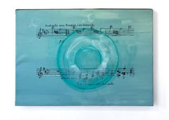 Andante, From The Absent Music Series. Abstract painting on Canvas.