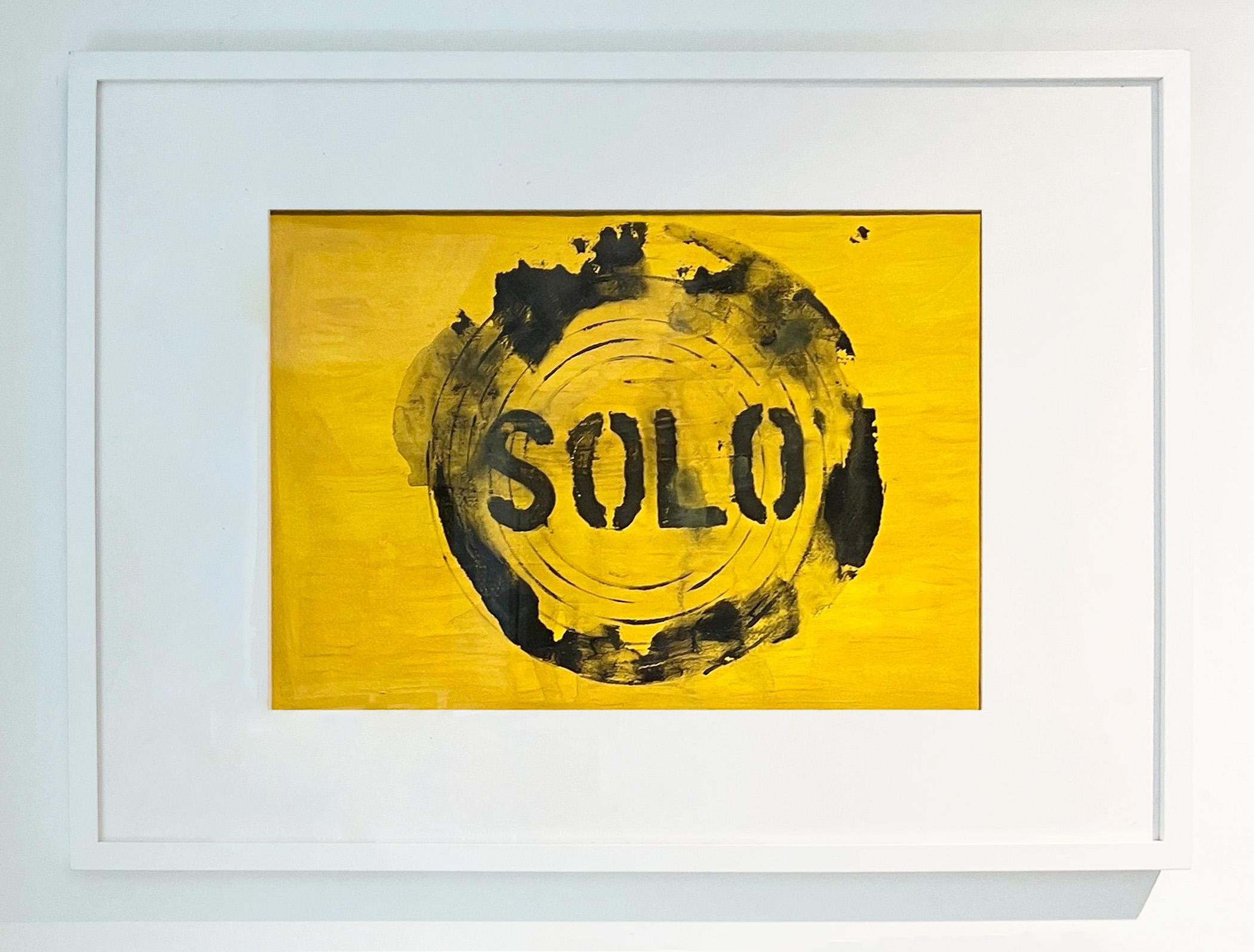 Blaue Notiz, Sigo tu voz und Solo  Abstrakte Malerei. Die Chaleco Quimico-Serie im Angebot 5