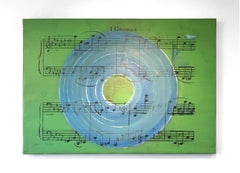 Diptych: Andante and Gnomus. Abstract paintings on Canvas.