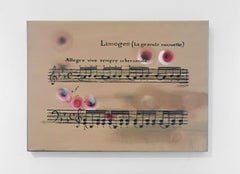 Diptych: Roma Num and Limoges. Abstract painting on canvas