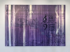 Las Tablas de JC. From La Música Ausente series. Abstract Painting on Canvas