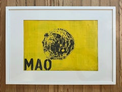 Mao, Pittura astratta su tela. Dalla serie Chaleco Quimico