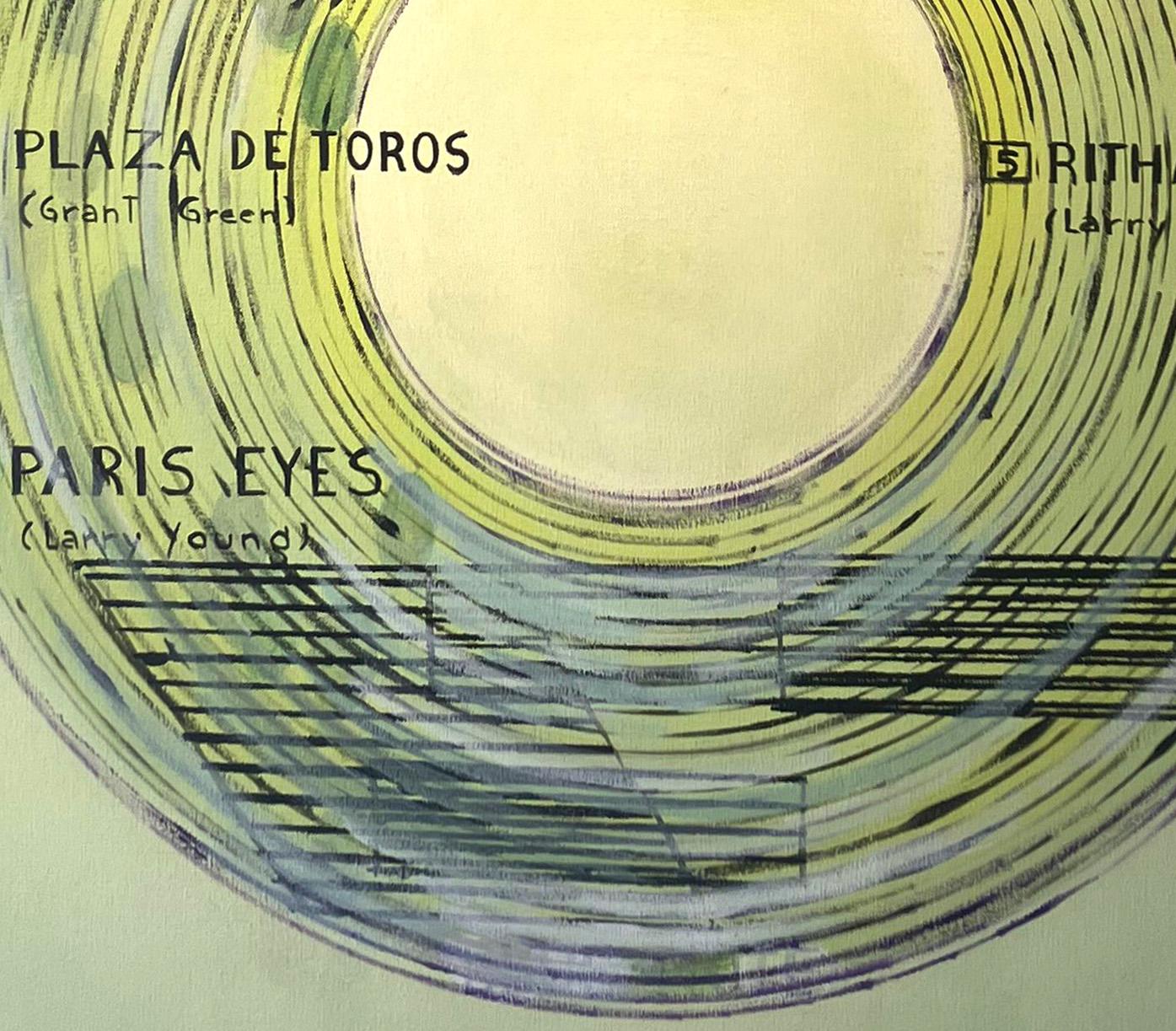 Bazán's series, Absent Music, is a journey into the hidden influence of sound on memory. Rather than painting music directly, Bazán creates visual representations of what remains after the sound has faded. The result is a collection of paintings and