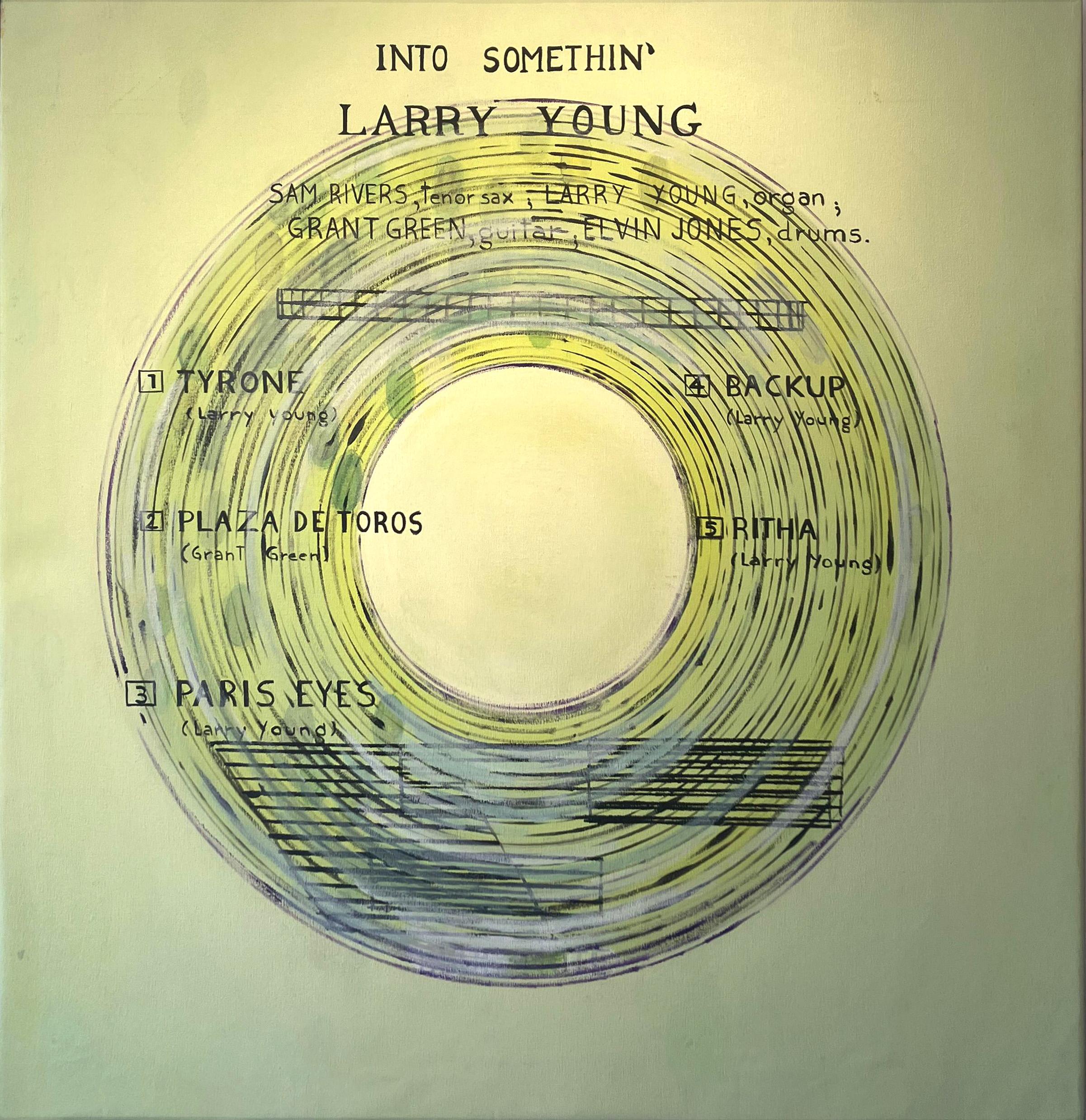 Plaza de Toros. From The Absent Music series. Abstract painting For Sale 1