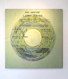 Plaza de Toros. De la série Musica Ausente.  Peinture abstraite