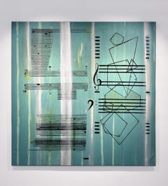Untitled. From The Absent Music Series, Abstract painting