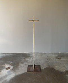 Sergio Bustamante Brass Easel, Stand, Display for Sculptures, Mexico, 1970's