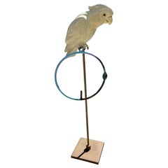 Sergio Bustamante Cockatoo Sculpture