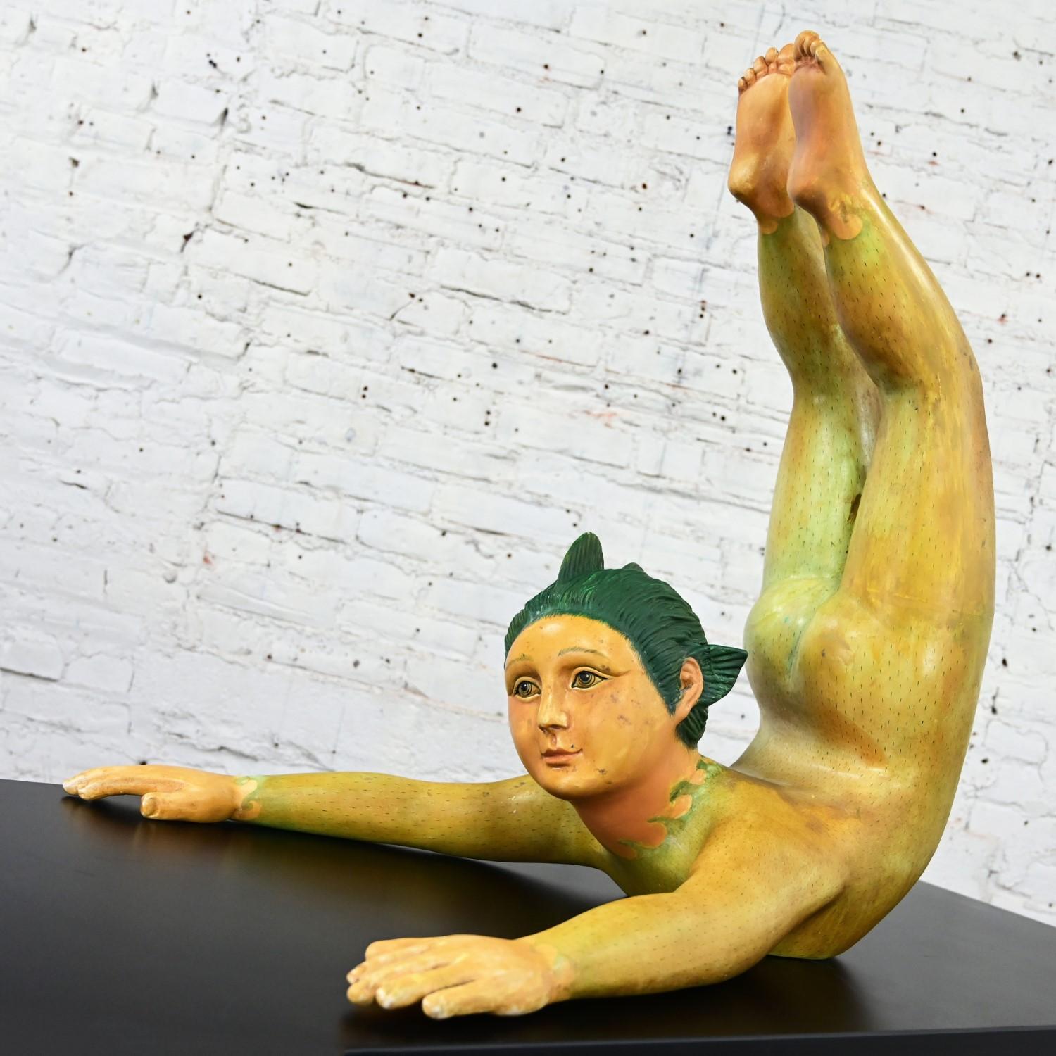 Magnifica scultura vintage firmata Sergio Bustamante 