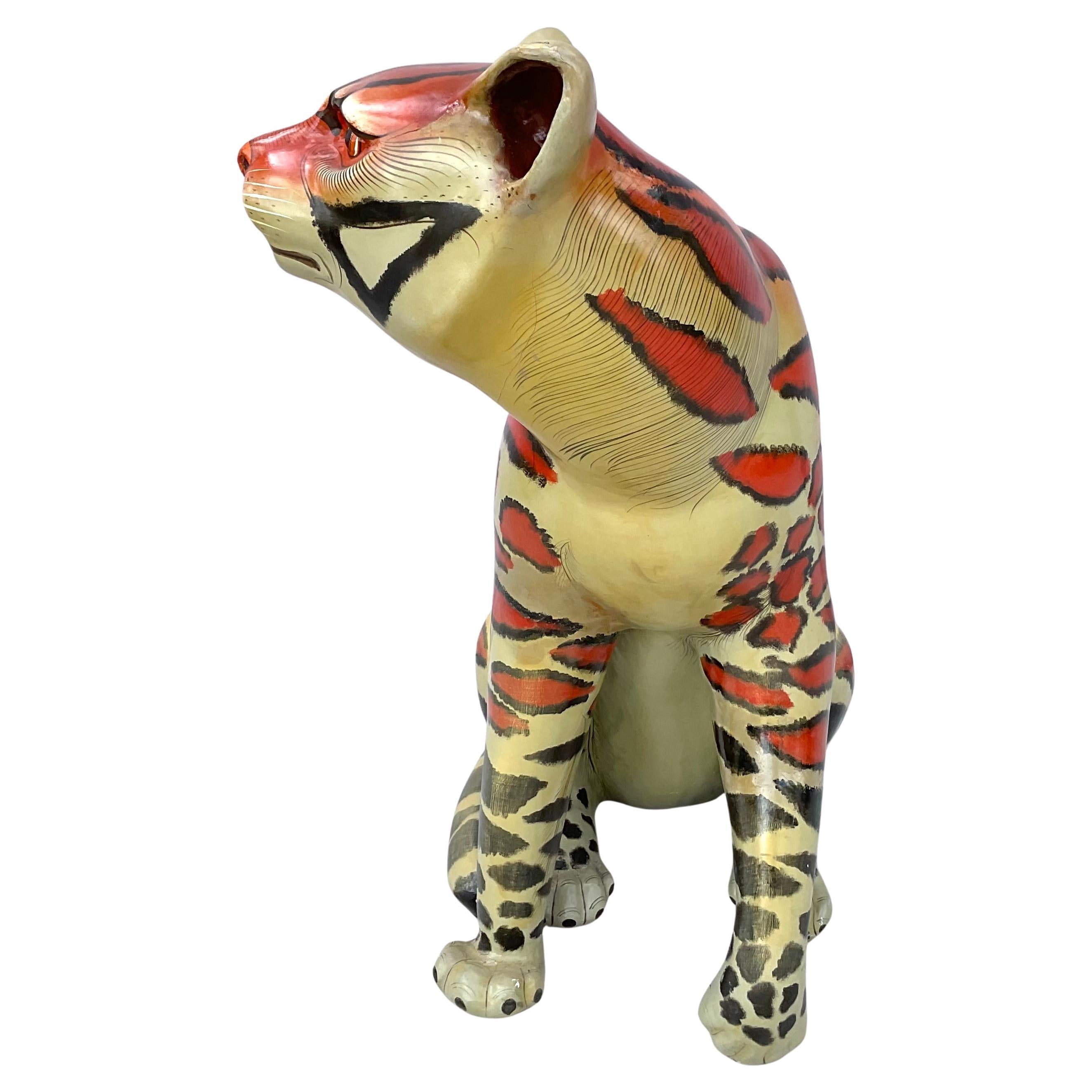 Escultura Jaguar de Sergio Bustamante Mexicano en venta