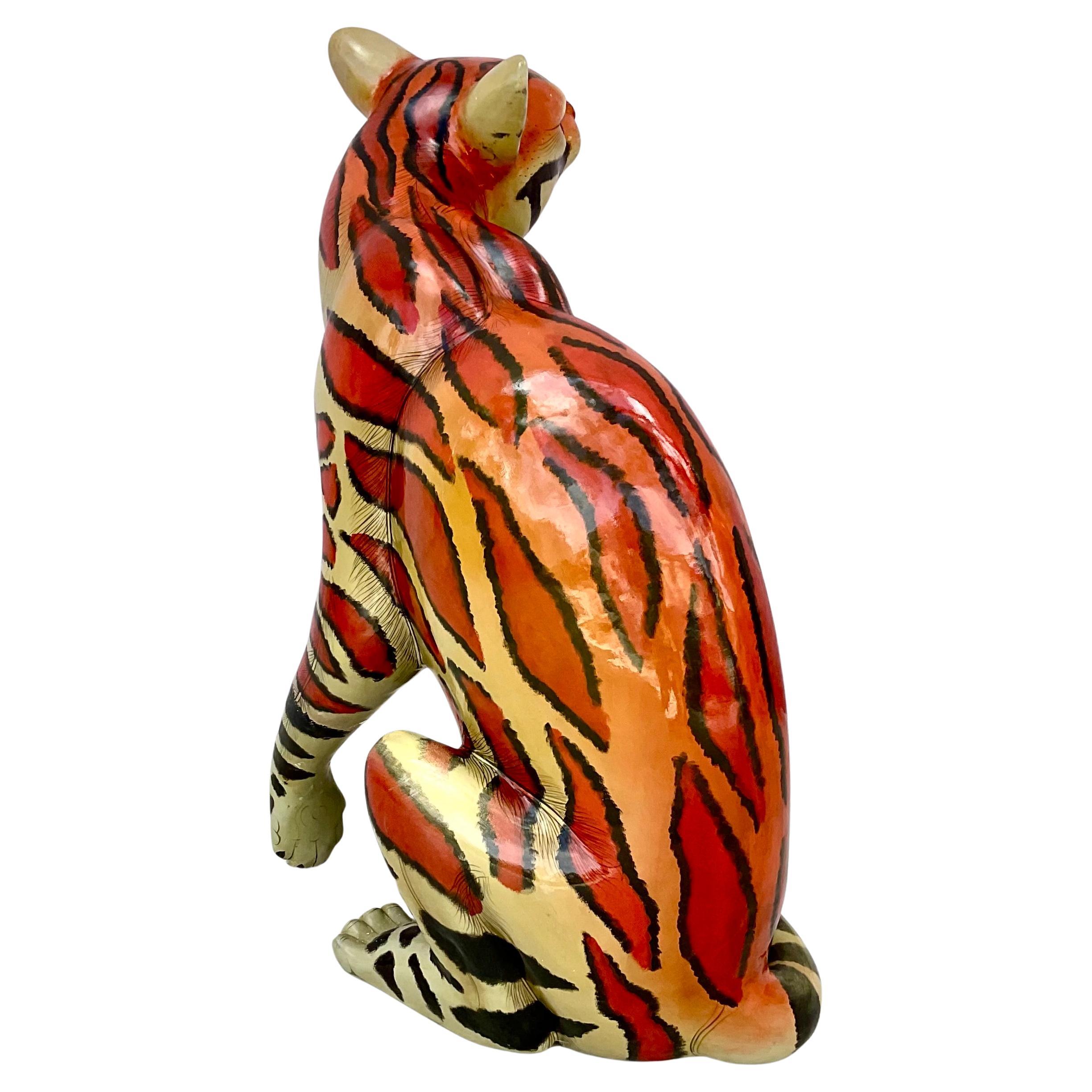Escultura Jaguar de Sergio Bustamante finales del siglo XX en venta