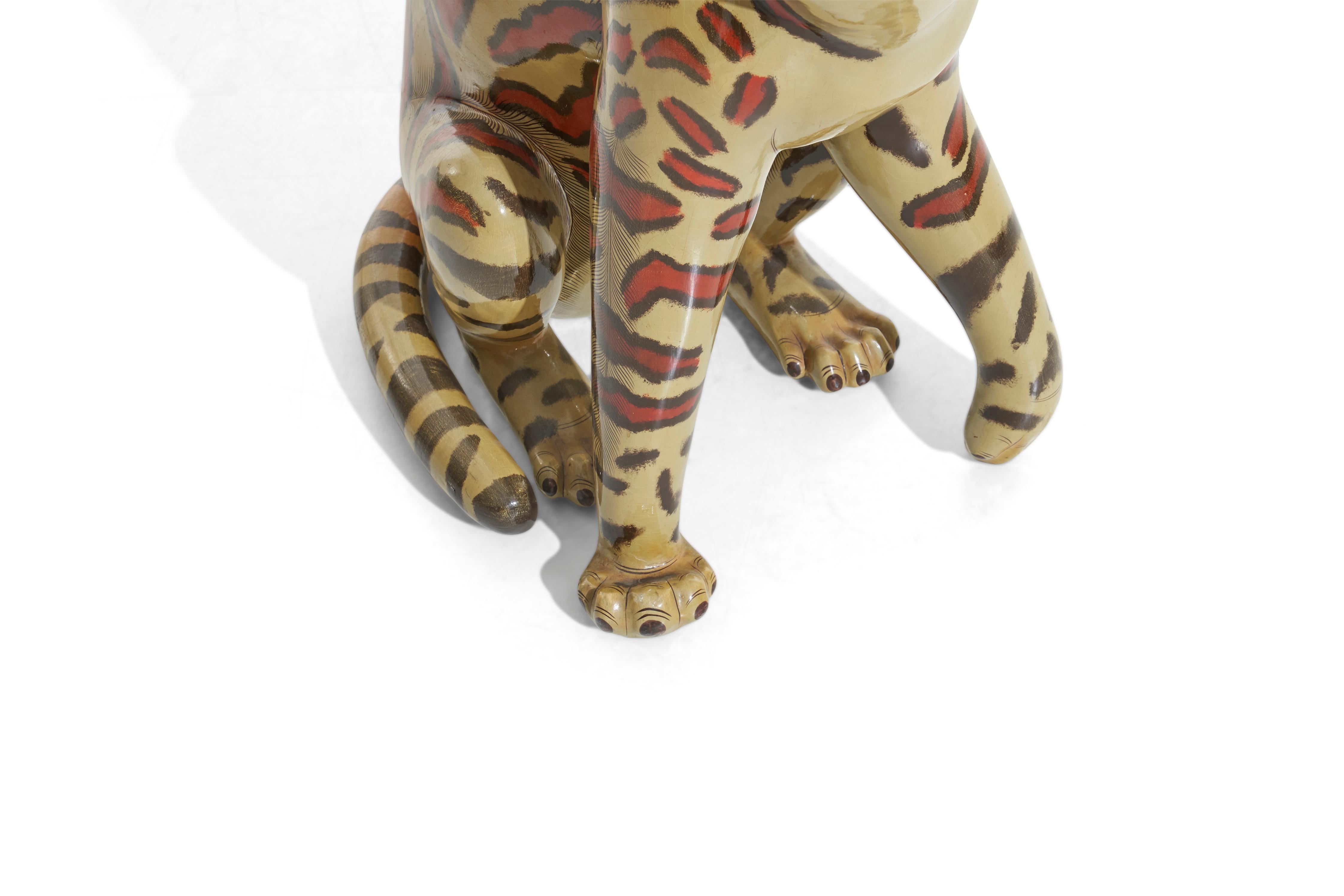 Sergio Bustamante Jaguar Sculptures 1