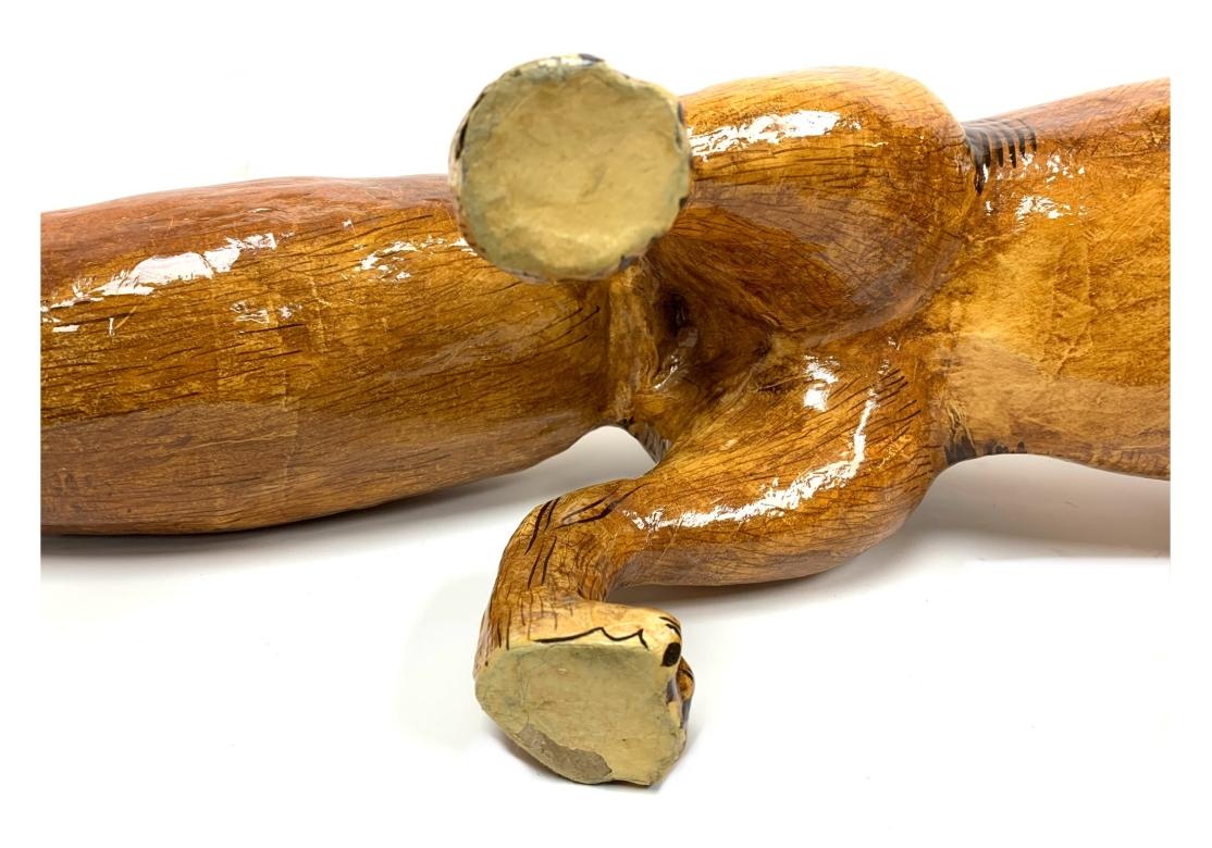 Sergio Bustamante Large and Rare Limited Edition Hand Signed Paper-Mache Fox For Sale 1