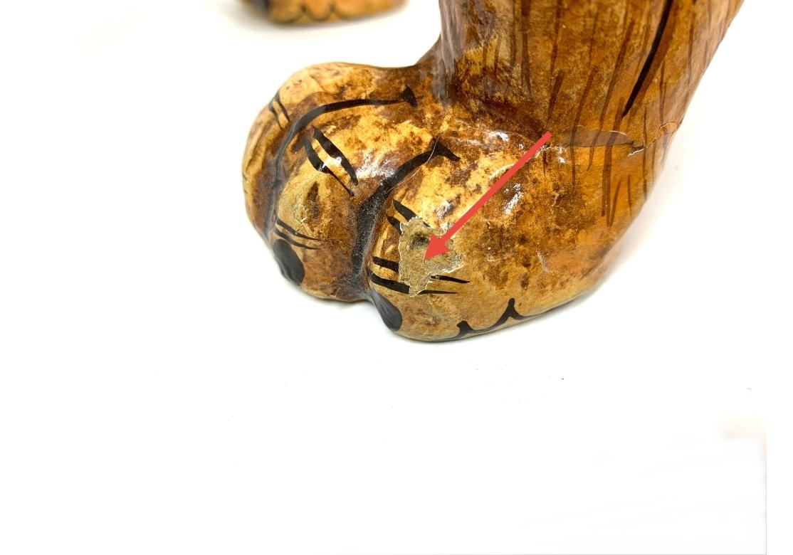 Sergio Bustamante Large and Rare Limited Edition Hand Signed Paper-Mache Fox For Sale 2
