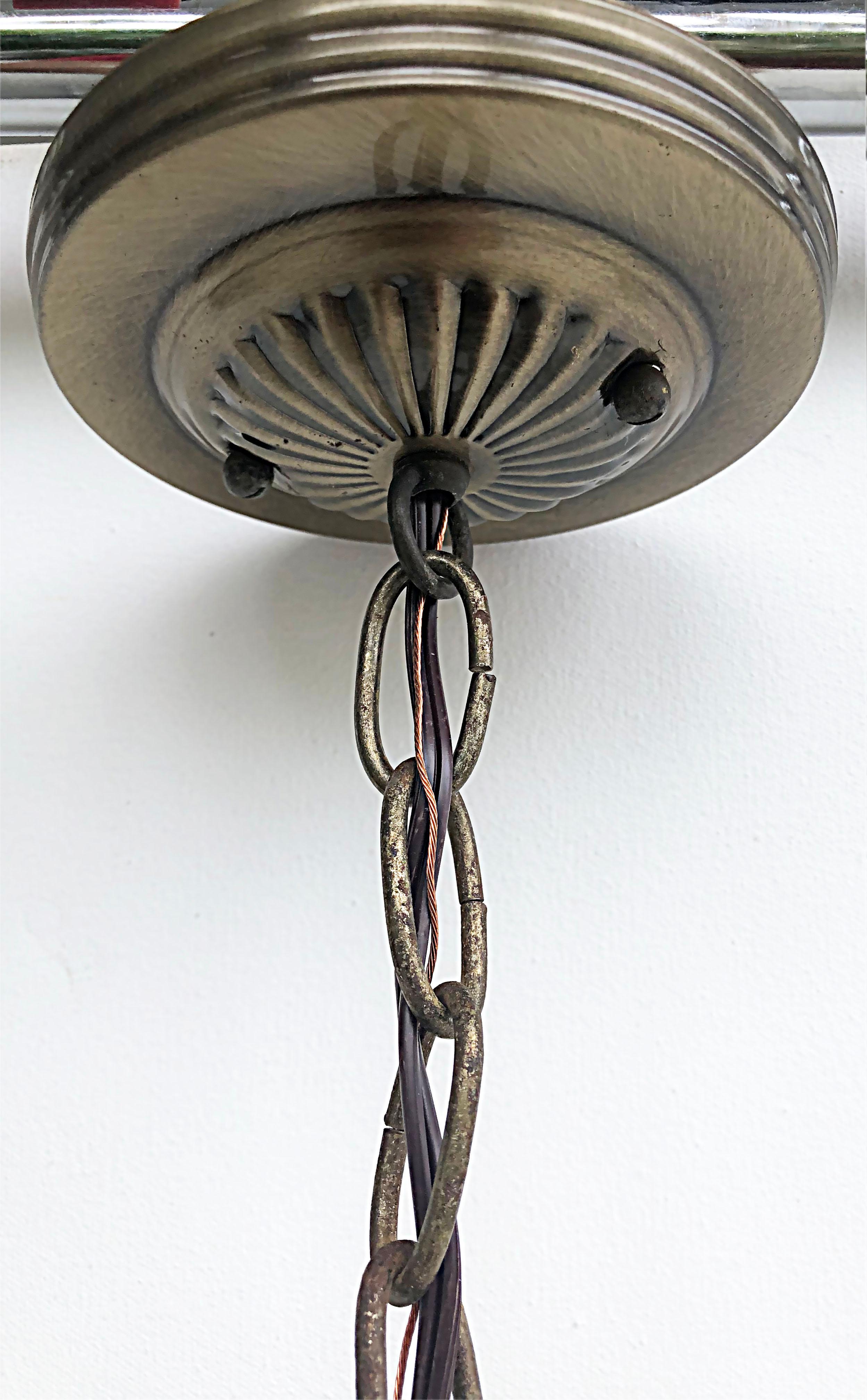 Sergio Bustamante Mexico Signed Light Fixture, Mixed Metal 3