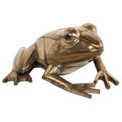 Sergio Bustamante Midcentury Brutalist Metal Frog