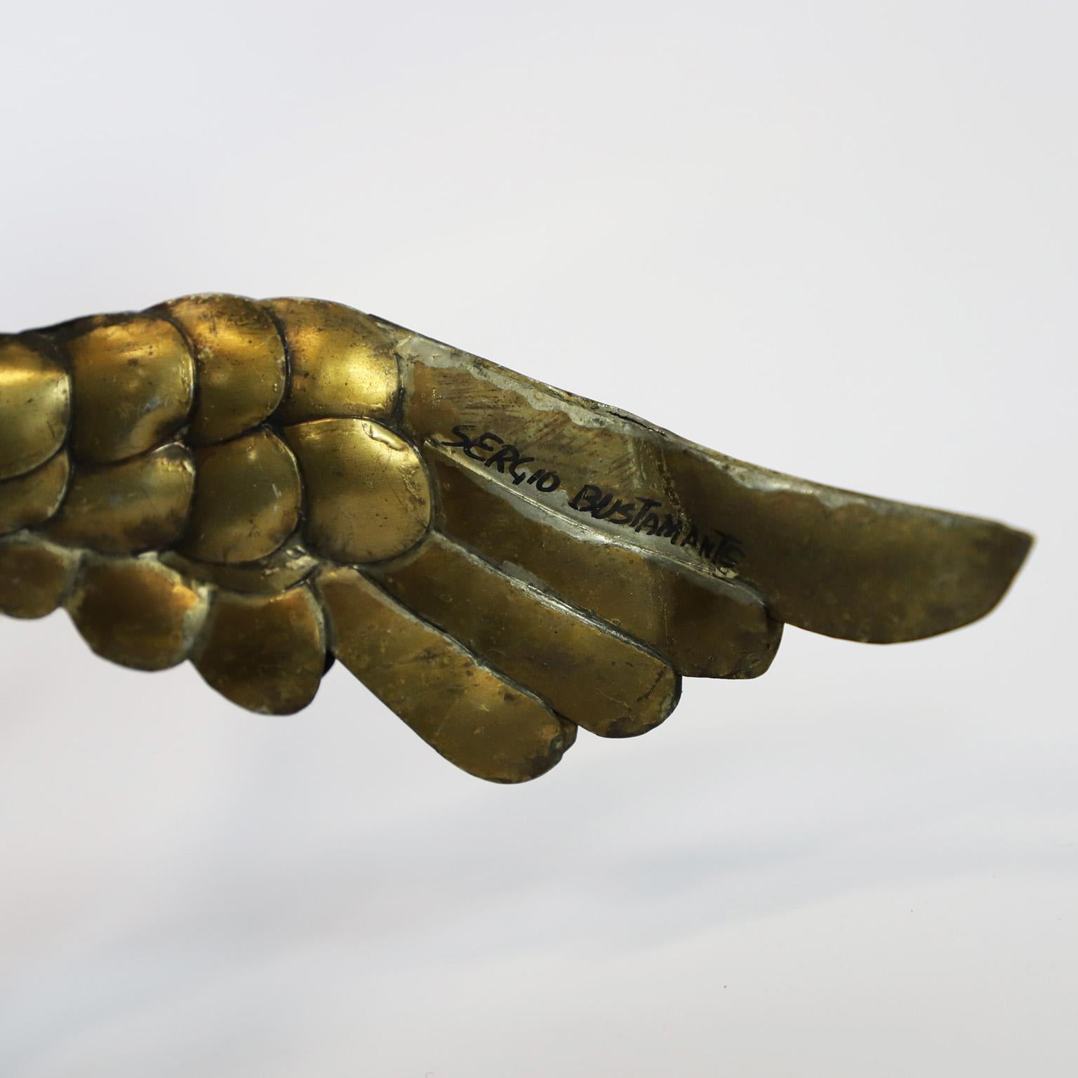 Mexican Sergio Bustamante Petite Toucan Sculpture Signed For Sale