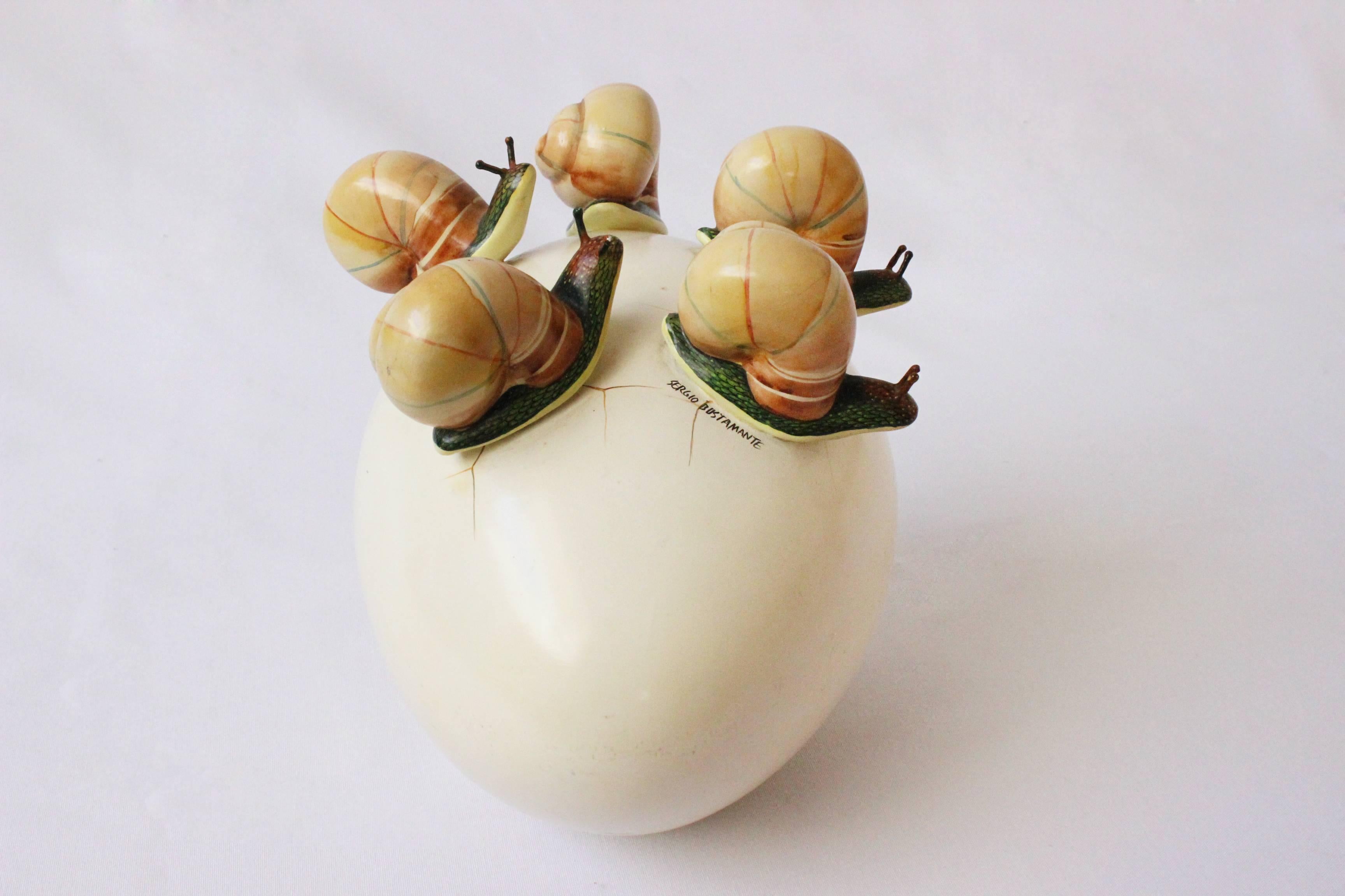 Snail egg Sculpture 1