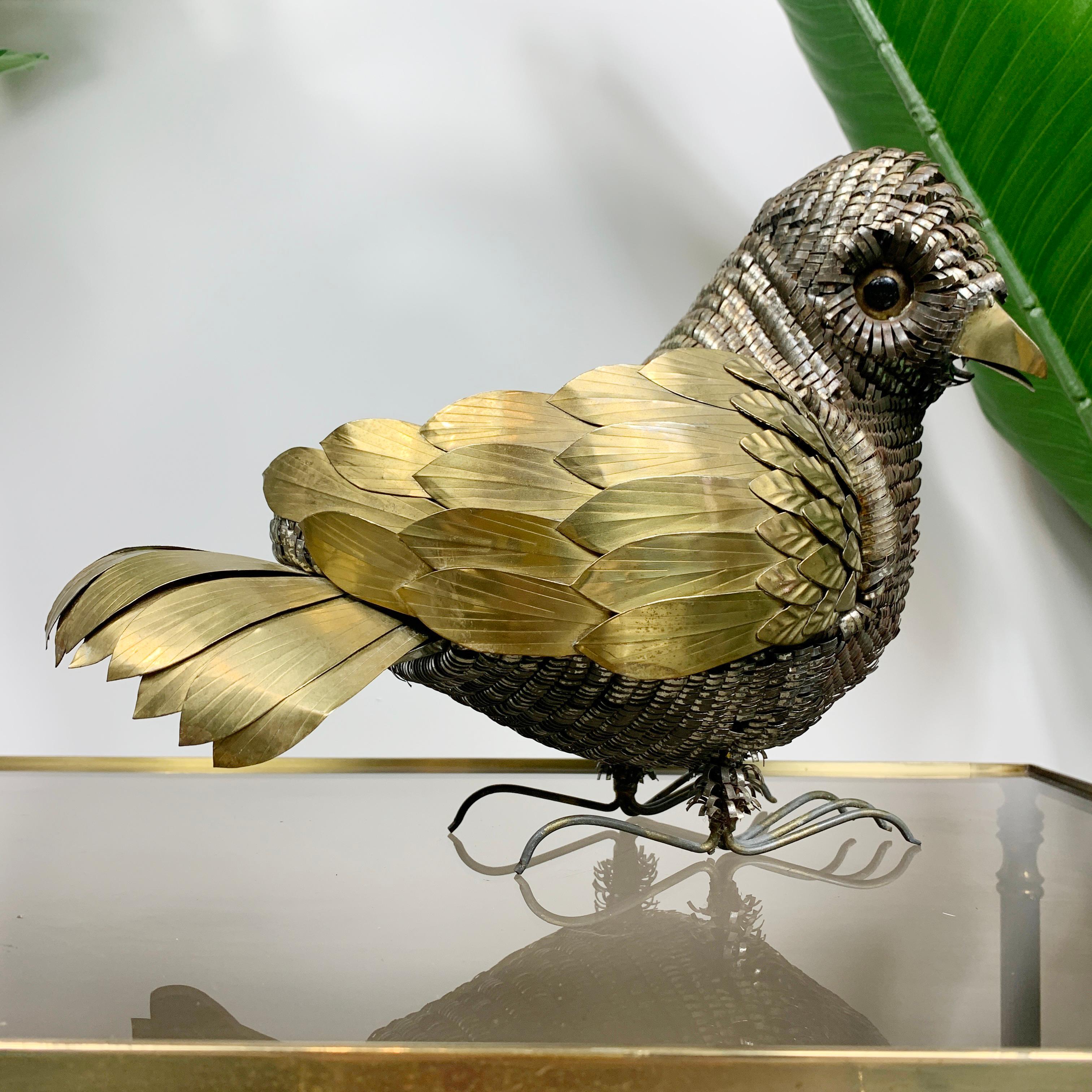 Hand-Crafted Sergio Bustamante Song Bird Sculpture, C 1970